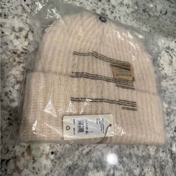 Favorite Daughter Cream Knit Beanie - Picture 3 of 7